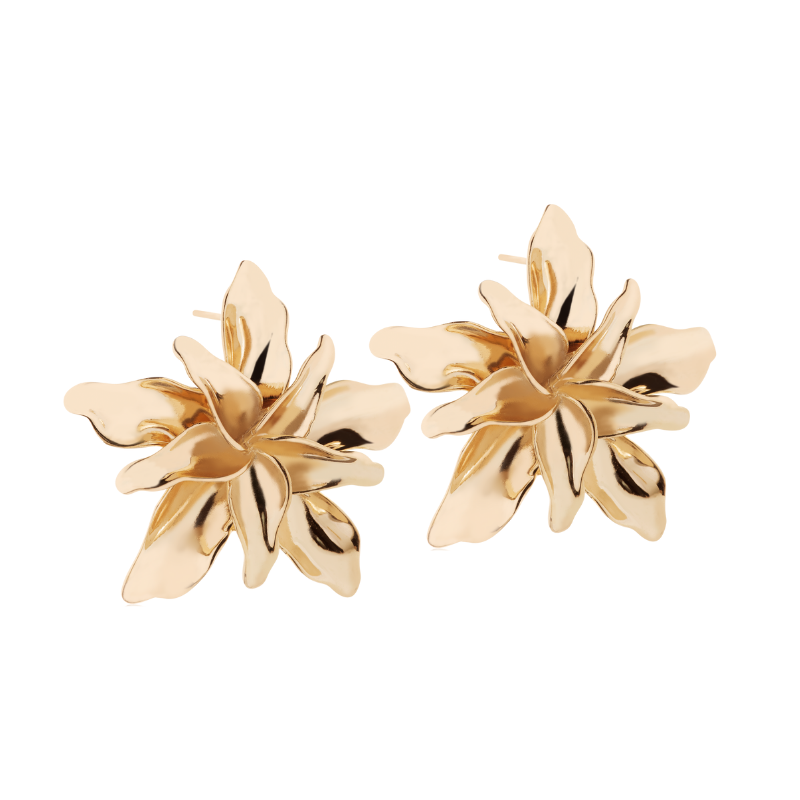 Bloom earring smooth