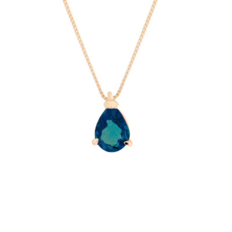 Pinnacle necklace pink/blue/green crystal (G)