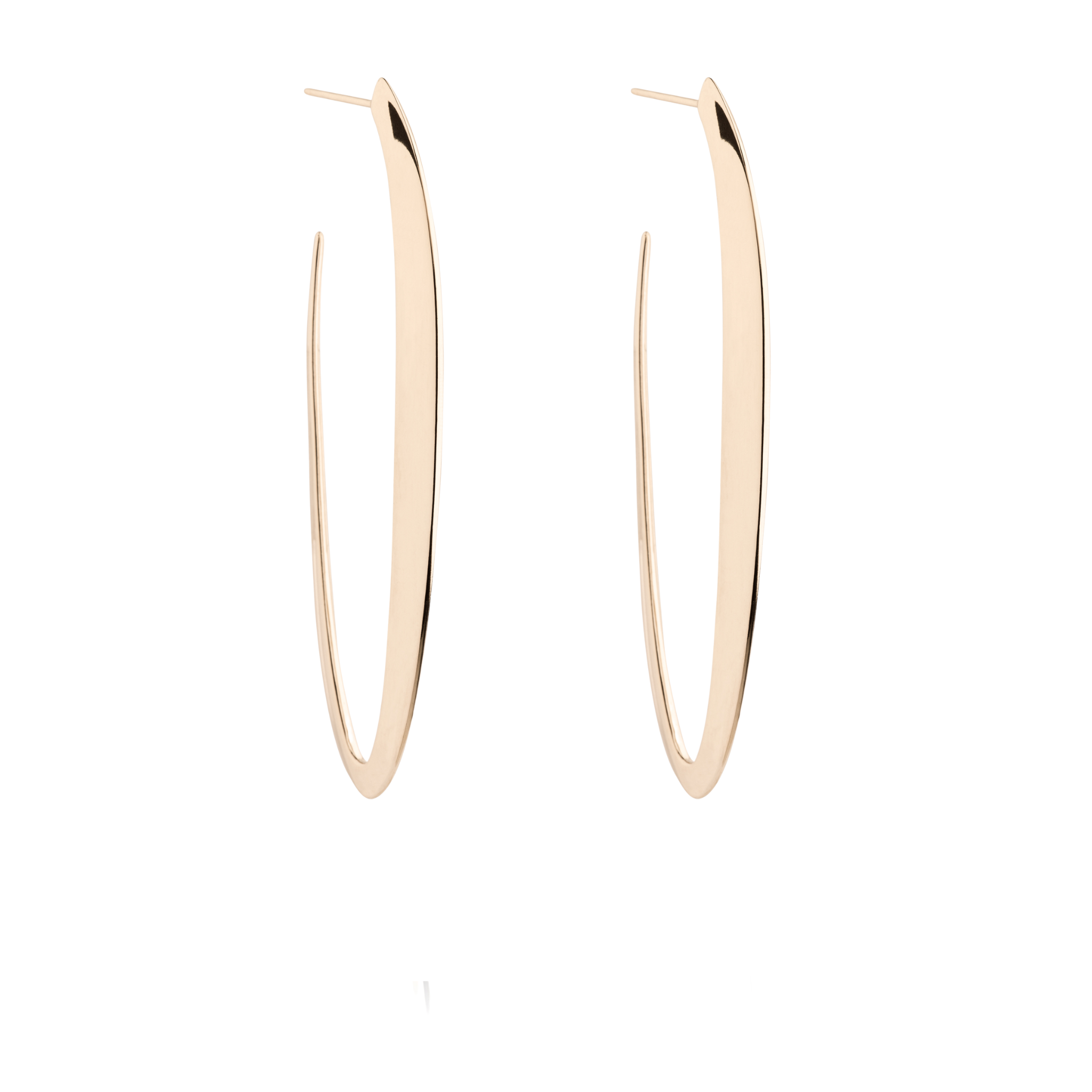 Thin long hoops