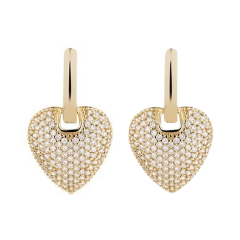 Love heart earring