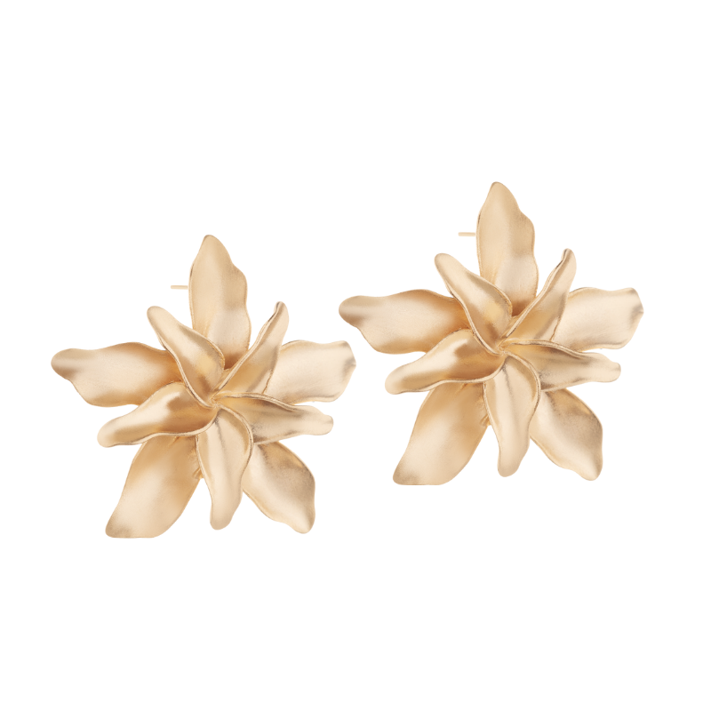 Bloom earring texture