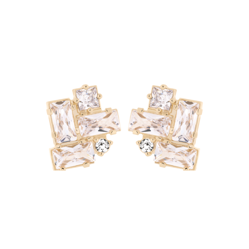 Cubism earring (G)