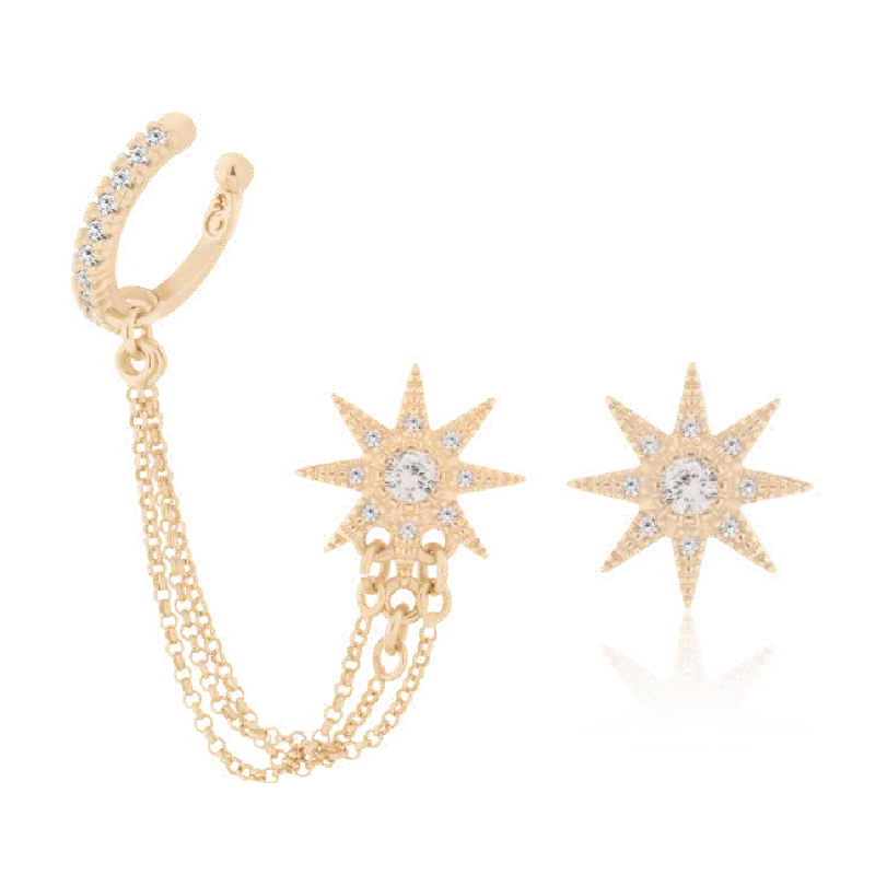 Shine bright Ear cuff