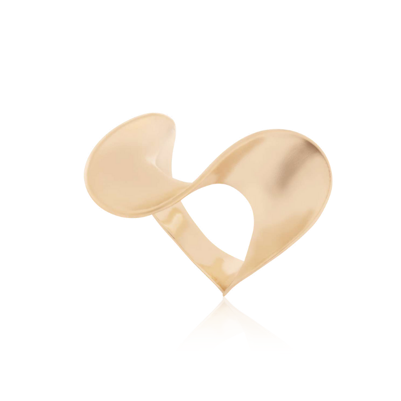 Bossa brushed ring (G)