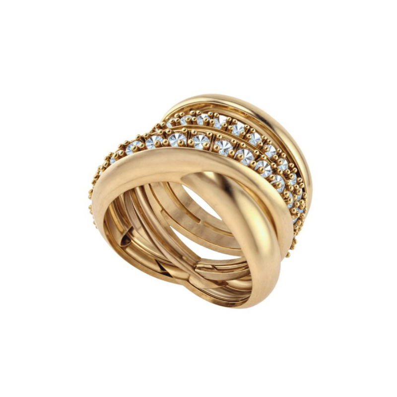 Double Demure ring