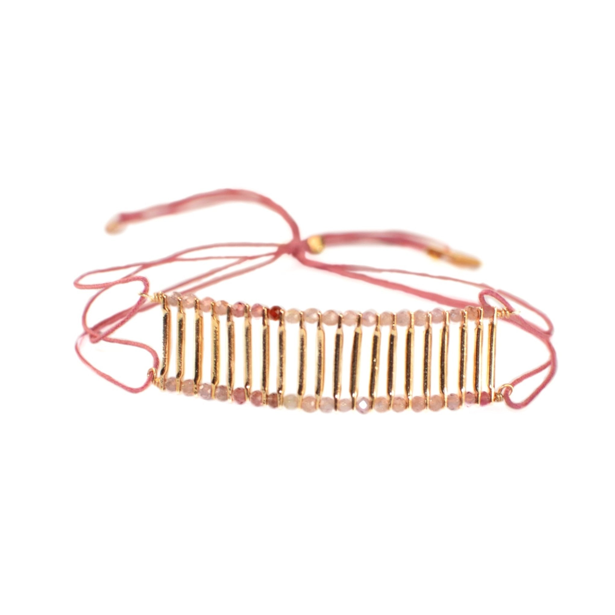 Spin cord bracelet