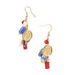 Special charms drop earrings