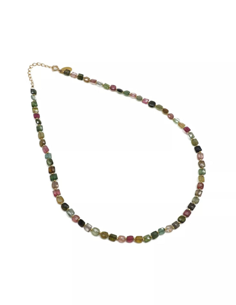 All over tourmaline necklace