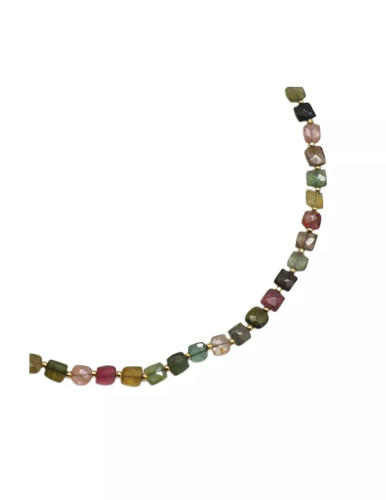 All over tourmaline necklace