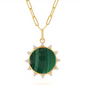 Emerald Sun Pendant