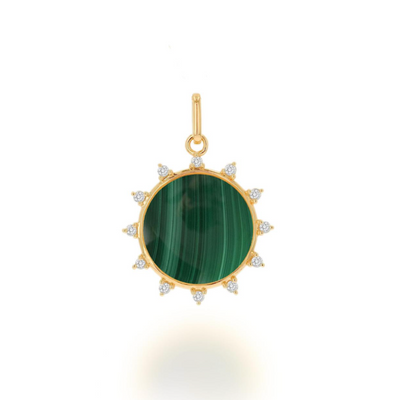 Emerald Sun Pendant