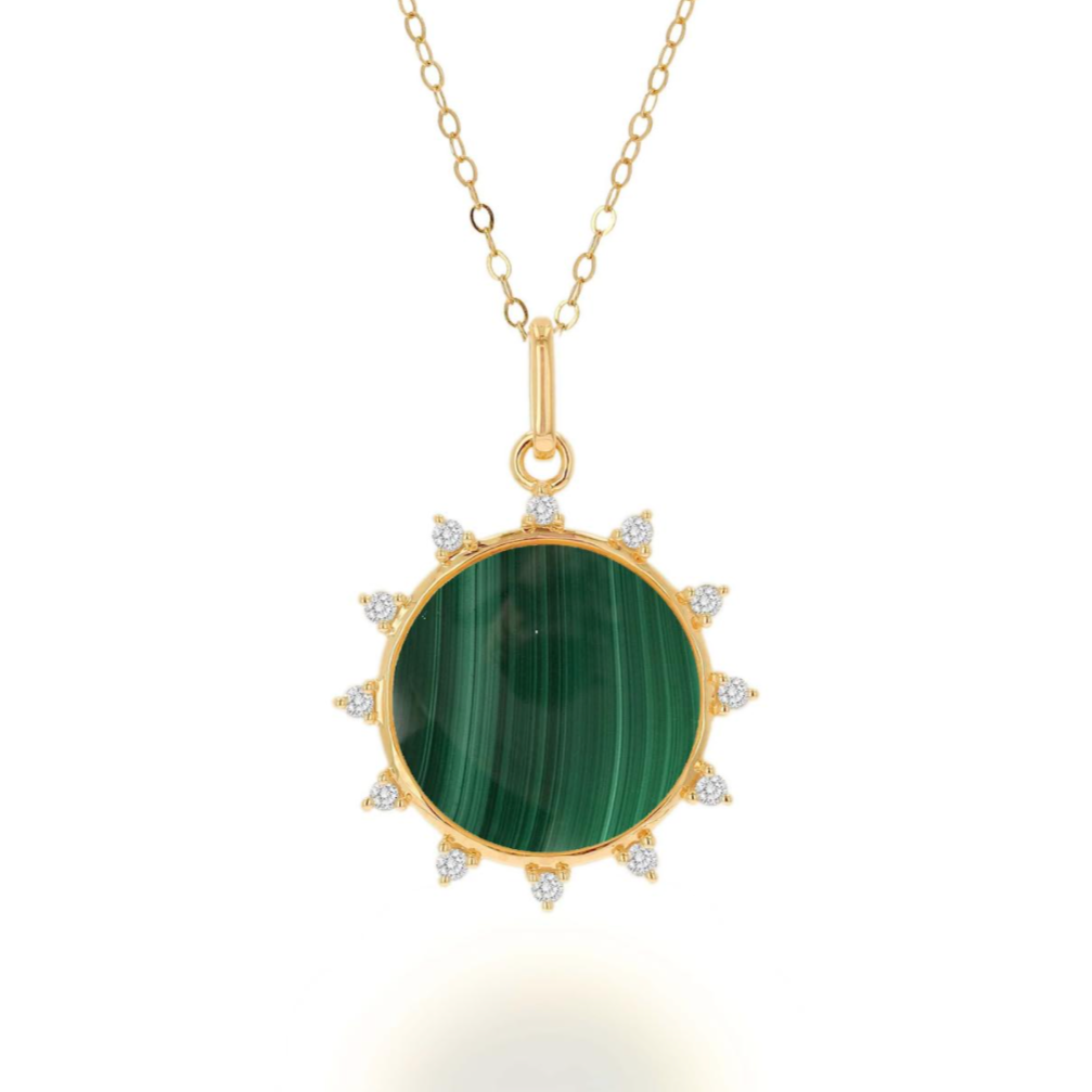 Emerald Sun Pendant