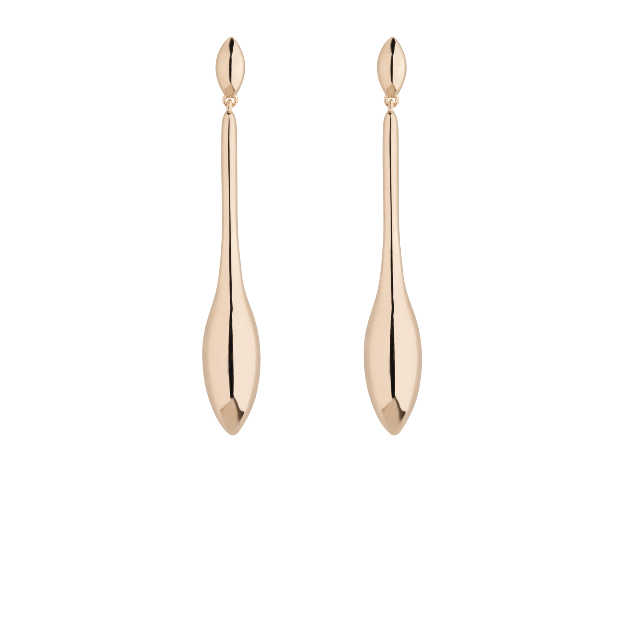 Long drop earrings