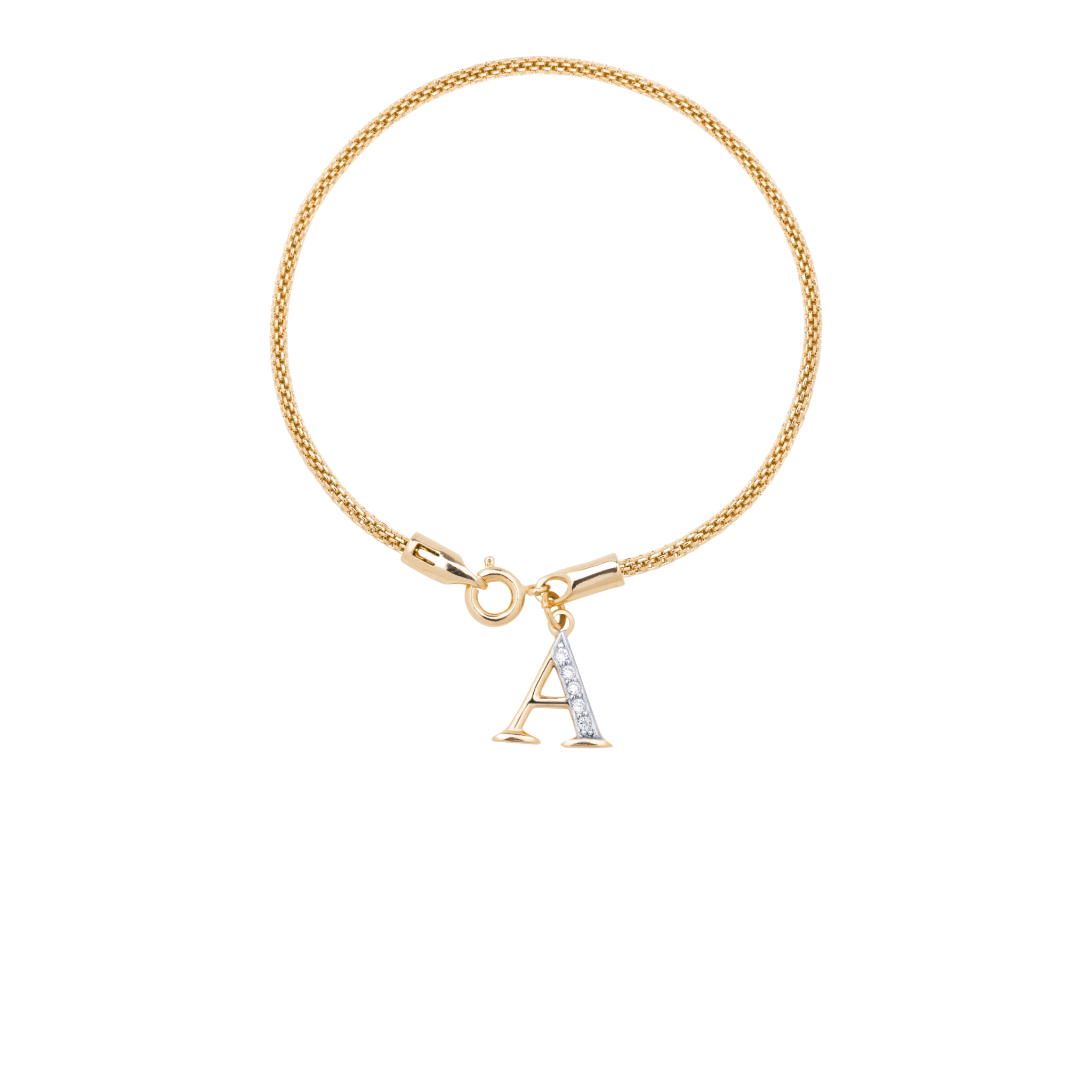 A Letter bracelet