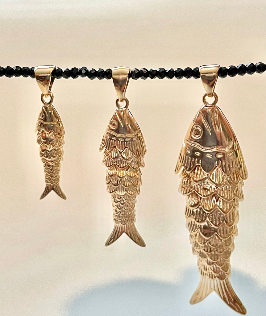 Ichthus Fish Pendant Necklace – VIVA VIDA